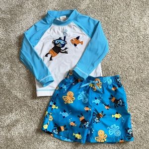 🐵Toddler Swim Rash Guard🐠